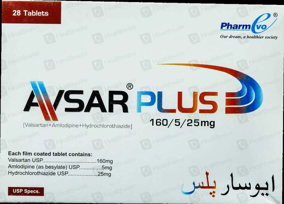 Avsarplus 160 5 25mg