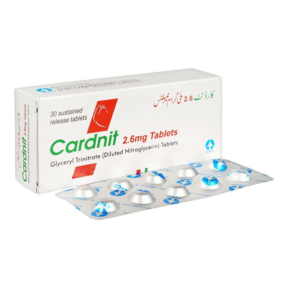 Cardnit 2.6mg Tab