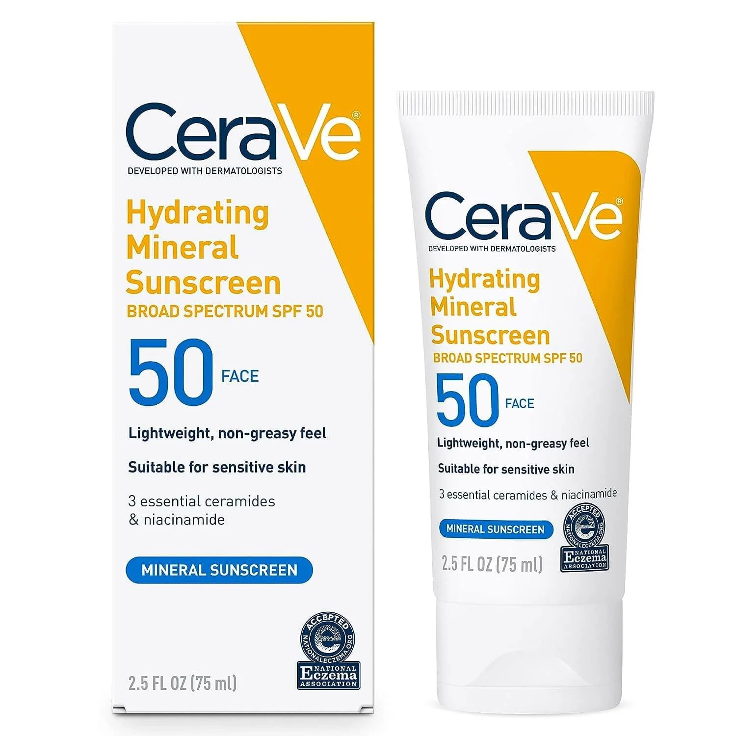 Cerave Hydrating Mineral Sunscreen 50