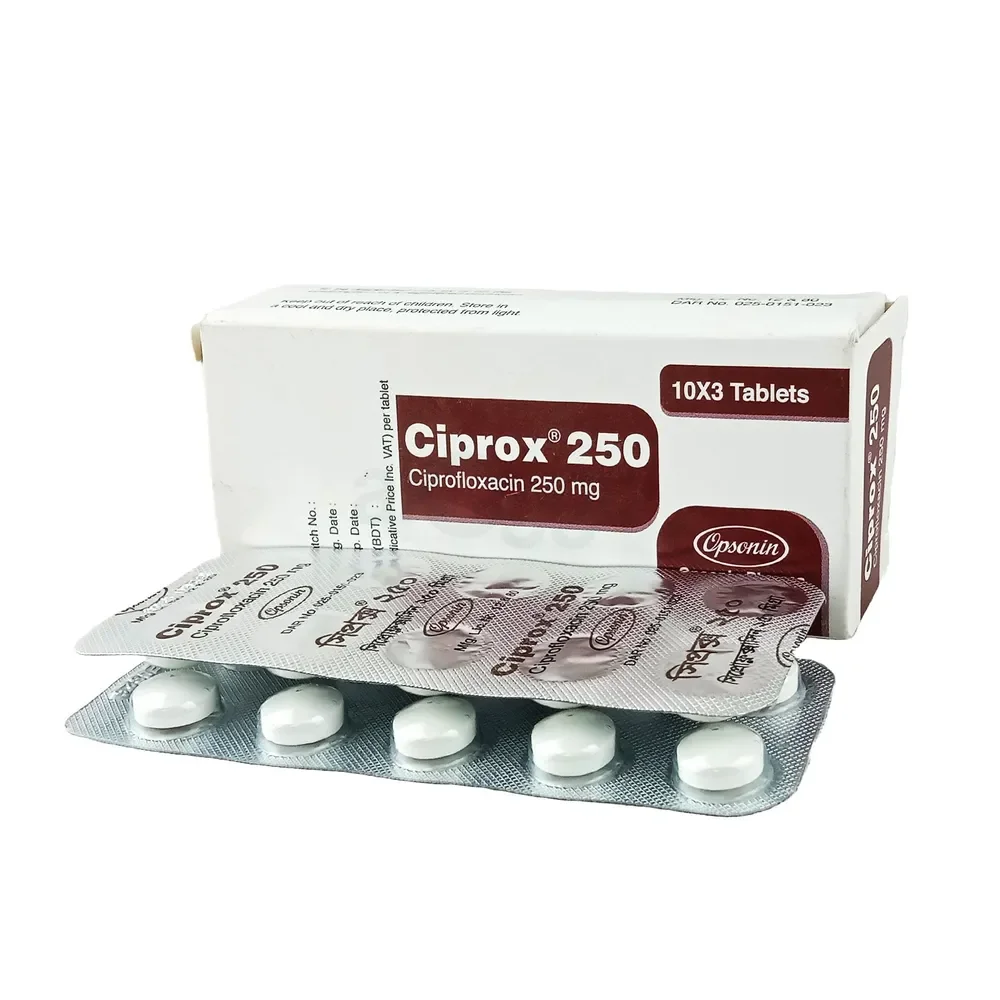 Ciprox 250mg Tab