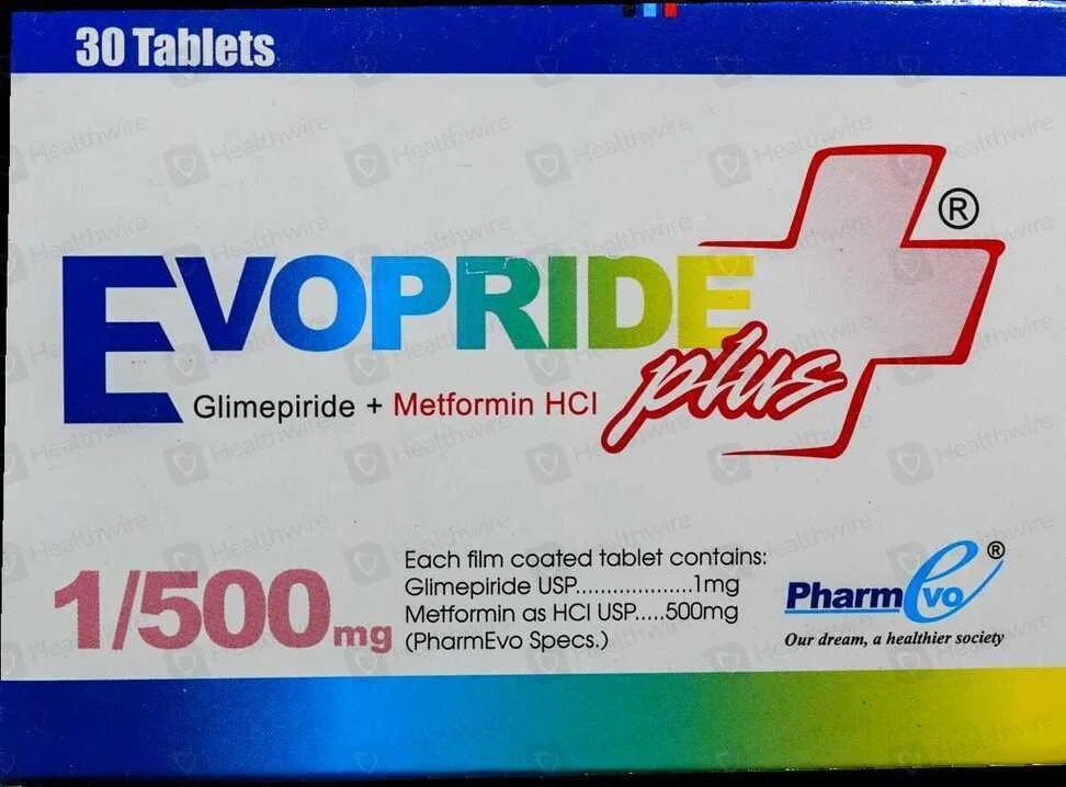Evopride Plus 1/500mg Tab