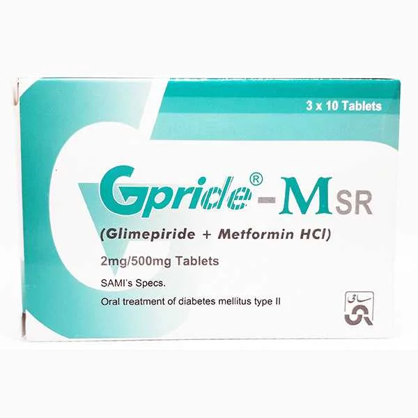 G Pride M Sr 2/500mg Tab