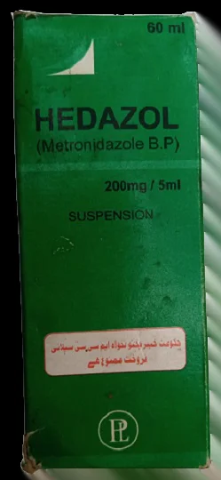Hedazol 200mg/5ml Syp