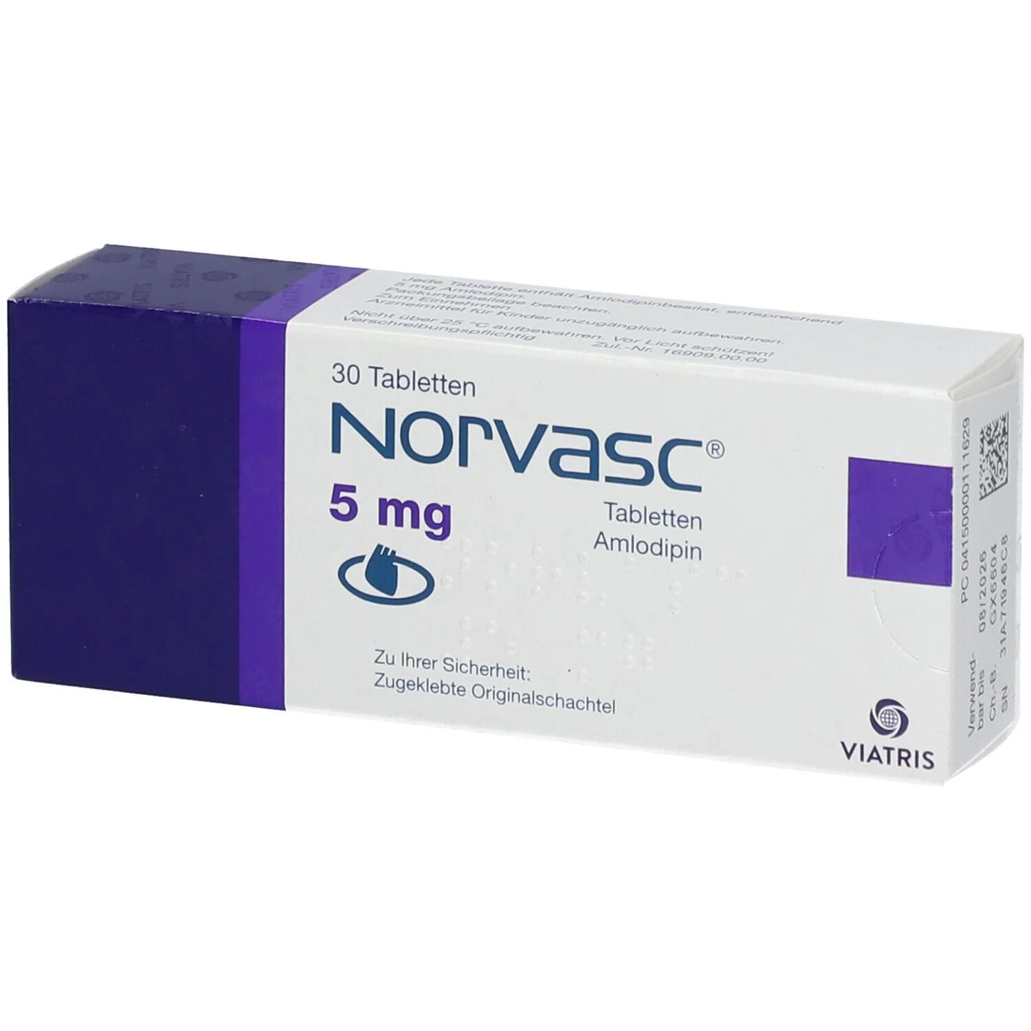 Norvasc 5/80 Tab