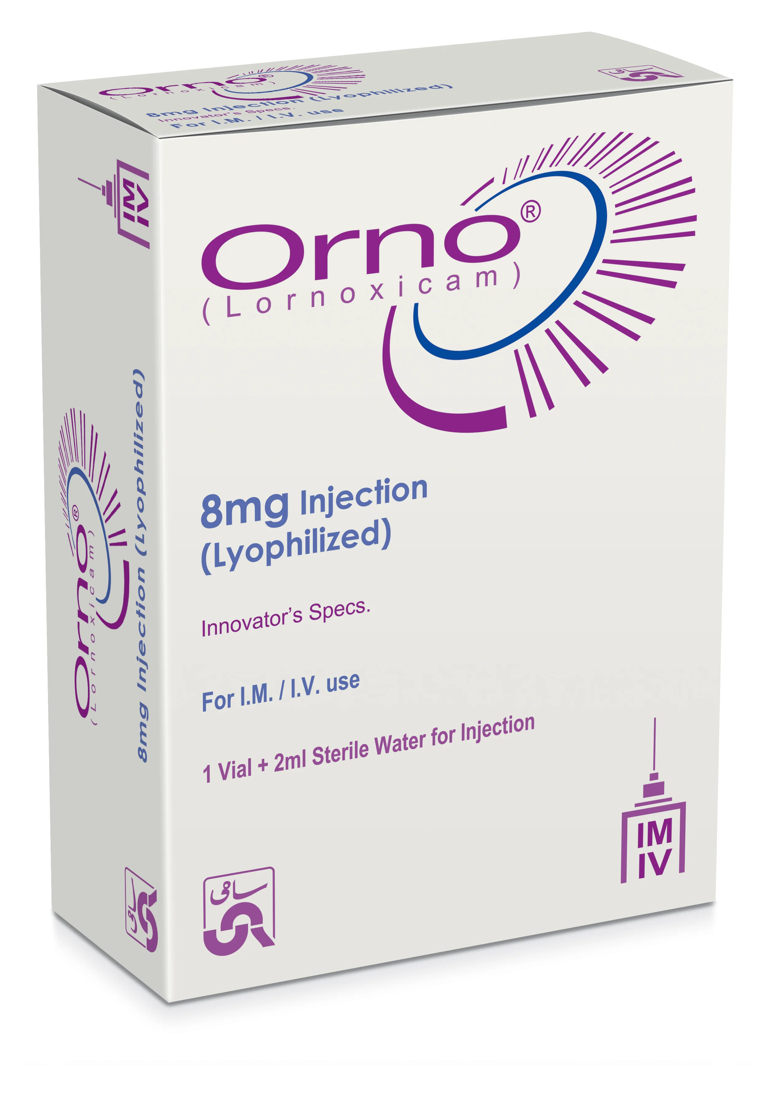 Orno 8mg Inj