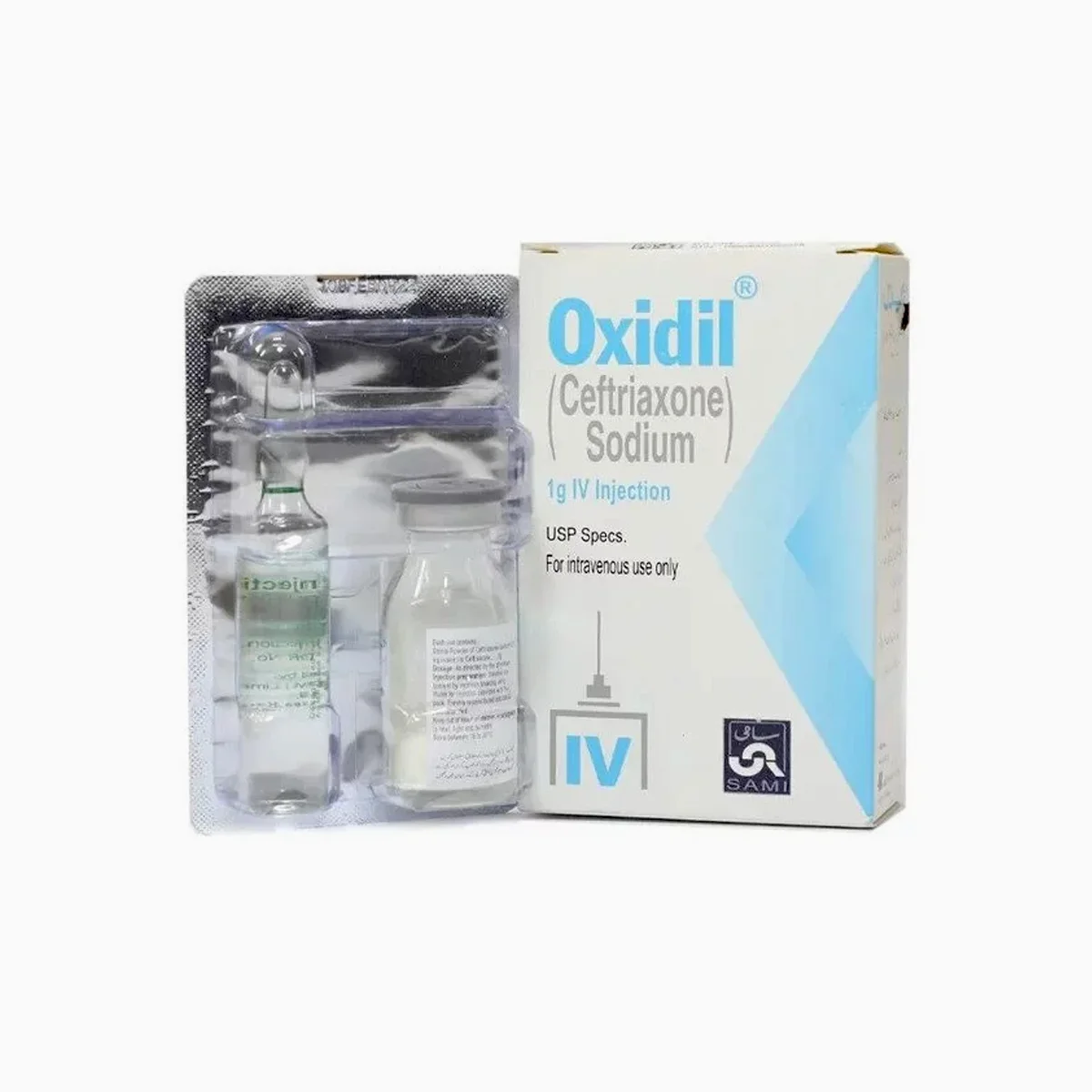 Oxidil Iv 1g Inj