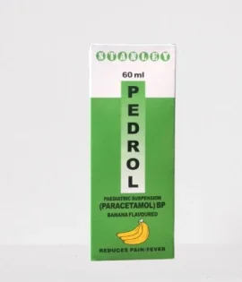 Pedrol Syp 60 Ml Banana Flavour