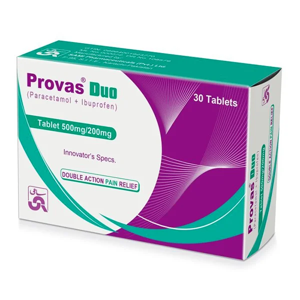 Provas Duo 500mg/200mg