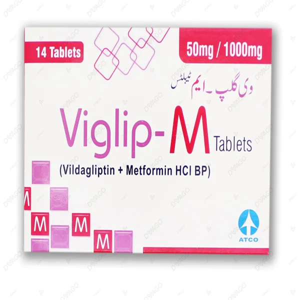 Viglip M 50/1000mg Tab